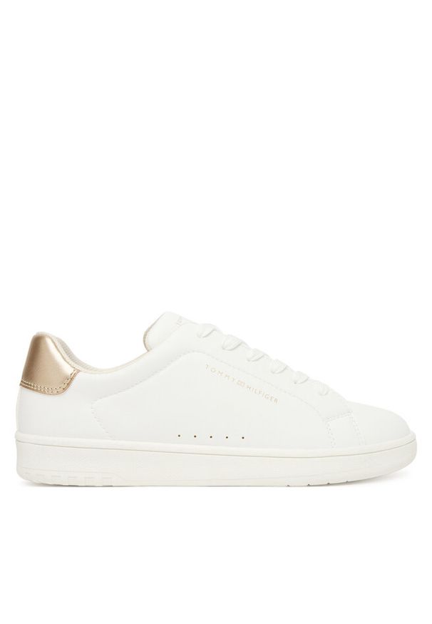 TOMMY HILFIGER - Sneakersy Tommy Hilfiger. Kolor: biały
