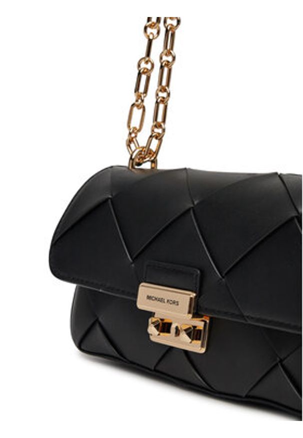 MICHAEL Michael Kors Torebka Tribeca 30S5G2RL5L Czarny. Kolor: czarny. Materiał: skórzane