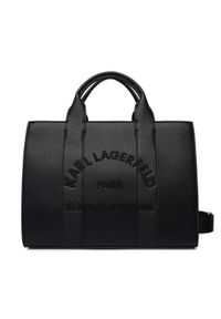Karl Lagerfeld - KARL LAGERFELD Torebka B1W30041 Czarny. Kolor: czarny. Materiał: skórzane #1