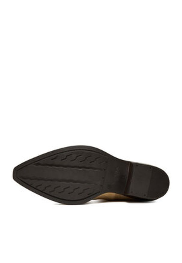 Badura Kowbojki EO-CAMILA-5031 Beżowy. Kolor: beżowy. Materiał: zamsz, skóra