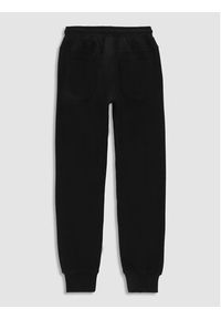 COCCODRILLO - Coccodrillo Spodnie dresowe WC3120102DWK Czarny Regular Fit. Kolor: czarny. Materiał: bawełna #3
