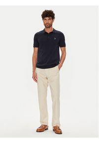 U.S. Polo Assn. Polo MUP3709 Granatowy Regular Fit. Typ kołnierza: polo. Kolor: niebieski. Materiał: bawełna #3