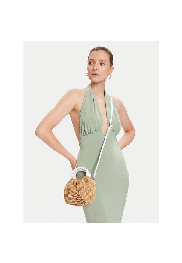 Torebka Unisa. Kolor: brązowy