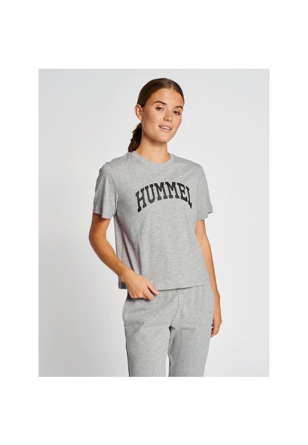 Koszulka damska Hummel Ic Gill Loose. Kolor: szary