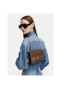 Love Moschino - Torebka LOVE MOSCHINO. Kolor: brązowy #1