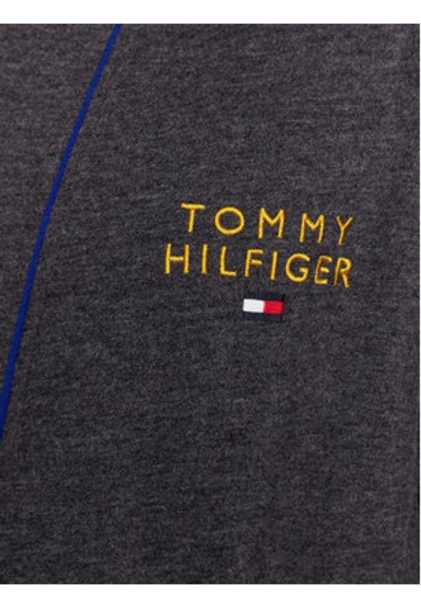 TOMMY HILFIGER - Tommy Hilfiger Szlafrok UM0UM02990 Szary. Kolor: szary. Materiał: bawełna