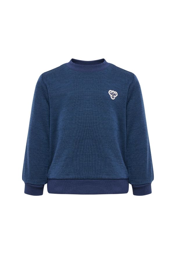 Dzieciakowy sweter wełniany Hummel Mini Bee. Kolor: niebieski. Materiał: wełna