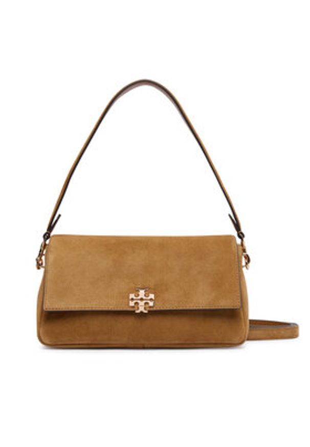 Tory Burch Torebka 183225 Brązowy. Kolor: brązowy. Materiał: skórzane, zamszowe