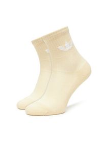 Adidas - adidas Zestaw 6 par wysokich skarpet unisex Trefoil Cushion JY2678 Kolorowy. Materiał: materiał, bawełna. Wzór: kolorowy #9