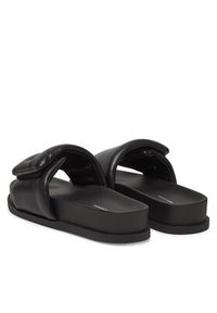 Armani Exchange Klapki XDP061 XV926 00002 Czarny. Kolor: czarny. Materiał: skóra #6