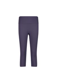 Damskie legginsy 3/4 CMP Sara. Kolor: fioletowy. Sport: turystyka piesza #1