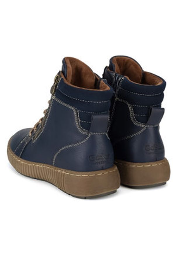 Go Soft Trzewiki WS5586-28 Granatowy. Kolor: niebieski. Materiał: materiał