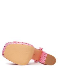 DeeZee Sandały LWWK915-1 Różowy. Kolor: różowy. Materiał: materiał