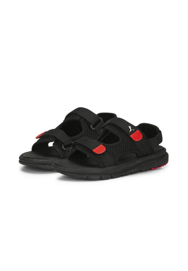 Sandały damskie Puma EVOLVE SANDAL JR. Kolor: czerwony, wielokolorowy, czarny. Styl: sportowy