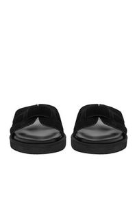 Gino Rossi - GINO ROSSI Klapki C-LB-P2170 Czarny. Kolor: czarny. Materiał: skóra, zamsz #8