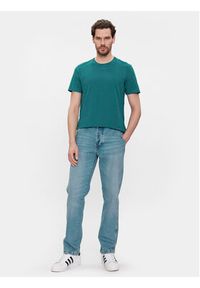 United Colors of Benetton - United Colors Of Benetton T-Shirt 3U53J1F15 Zielony Regular Fit. Kolor: zielony. Materiał: bawełna