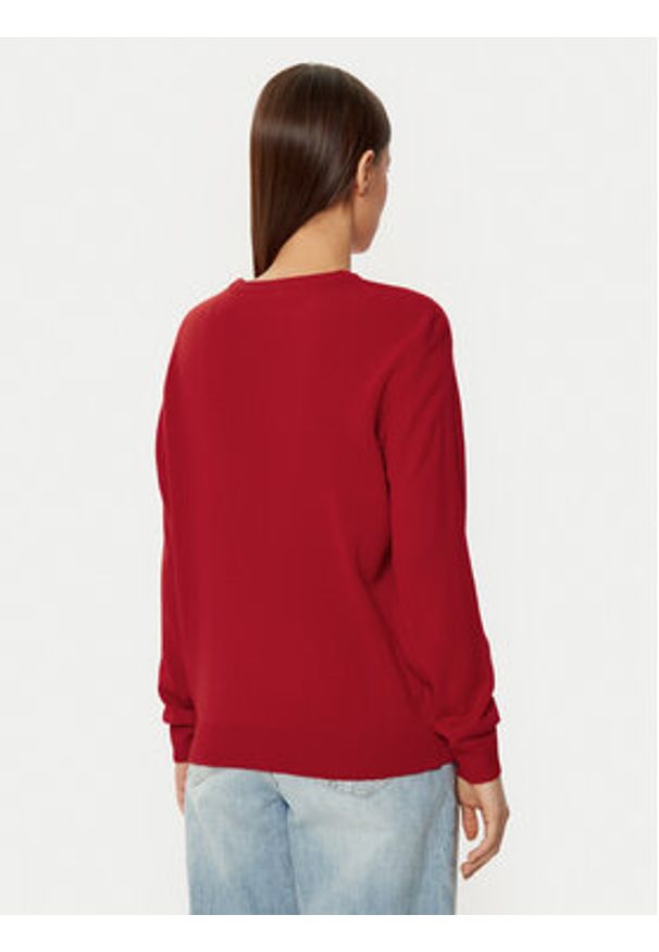 YSABEL MORA - Ysabel Mora Sweter 70029 Czerwony Regular Fit. Kolor: czerwony. Materiał: syntetyk