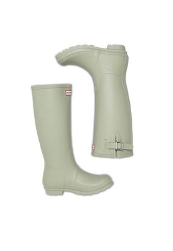 Hunter Kalosze HFW-005 Zielony. Kolor: zielony. Materiał: kauczuk