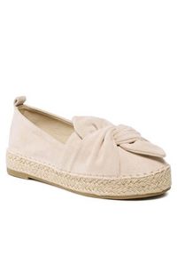 DeeZee Espadryle WSS990-160 Beżowy. Kolor: beżowy. Materiał: materiał