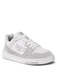 Champion Sneakersy 3on3 Low S21995-CHA-WW001 Biały. Kolor: szary. Materiał: materiał