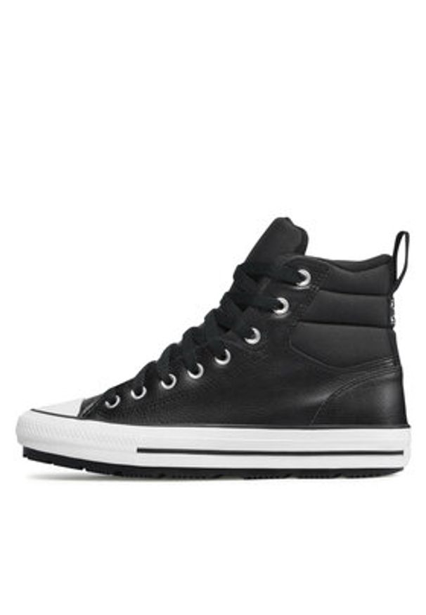 Converse Trampki Chuck Taylor All Star Berkshire Hi 171448C Czarny. Kolor: czarny. Materiał: skóra