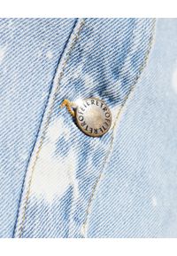 RETROFETE - Asymetryczna spódnica jeansowa. Okazja: na co dzień. Kolor: niebieski. Materiał: jeans. Styl: casual #5