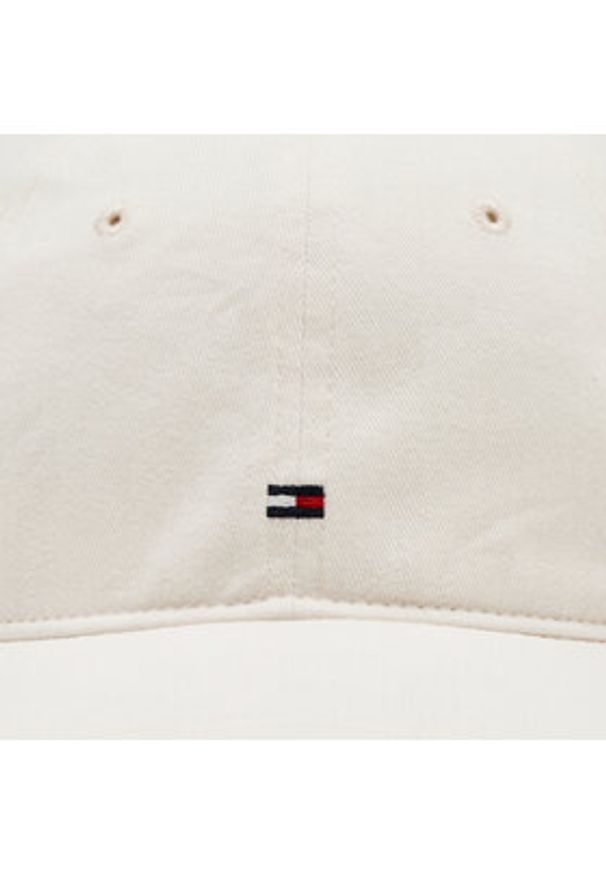 TOMMY HILFIGER - Tommy Hilfiger Czapka z daszkiem Flag '85 Soft 6 Panel Cap AM0AM12531 Biały. Kolor: biały. Materiał: materiał