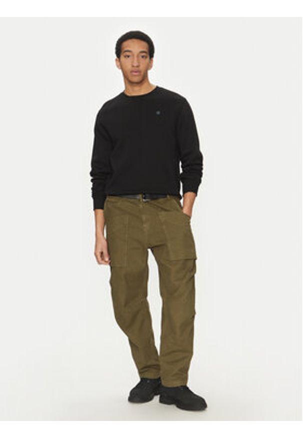 G-Star RAW - G-Star Raw Bluza D16917-C235 Czarny Regular Fit. Kolor: czarny. Materiał: syntetyk
