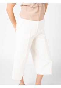 Pinko Spodnie "Necci" | 1G14SQ 7899 | Kobieta | Biały. Stan: podwyższony. Kolor: biały. Materiał: bawełna