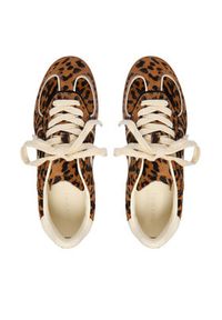 Nokwol Sneakersy August Brązowy. Kolor: brązowy. Materiał: zamsz, skóra #4