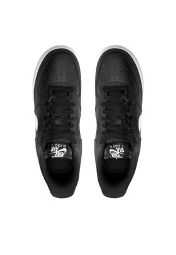 Nike Sneakersy Air Force 1 '07 CT2302 Czarny. Kolor: czarny. Materiał: skóra. Model: Nike Air Force