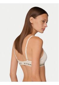 TOMMY HILFIGER - Tommy Hilfiger Biustonosz braletka UW0UW06040 Beżowy. Kolor: beżowy. Materiał: bawełna #3
