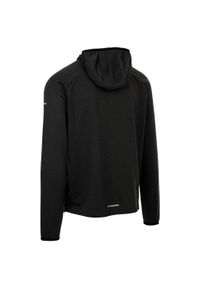 TRESPASS - Bluza Z Kapturem Męska Sportowa Montgo. Typ kołnierza: kaptur. Kolor: czarny. Styl: sportowy. Sport: turystyka piesza