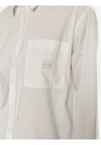 Calvin Klein Jeans Koszula J20J224436 Biały Relaxed Fit. Kolor: biały. Materiał: bawełna #5