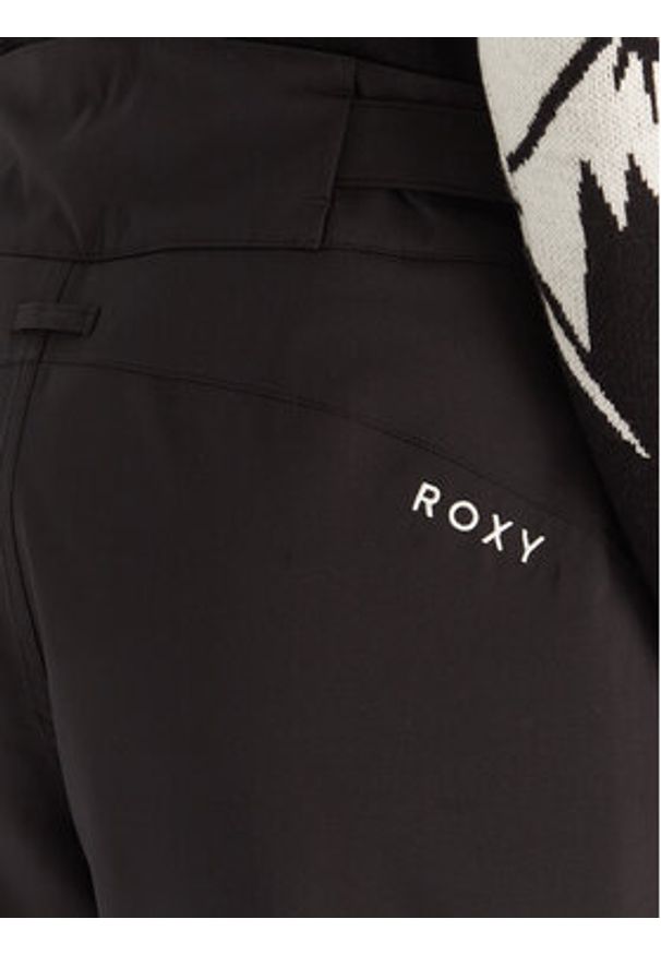 Roxy Spodnie narciarskie Snowy Crest PT ERJTP03301 Czarny Regular Fit. Kolor: czarny. Materiał: syntetyk. Sport: narciarstwo