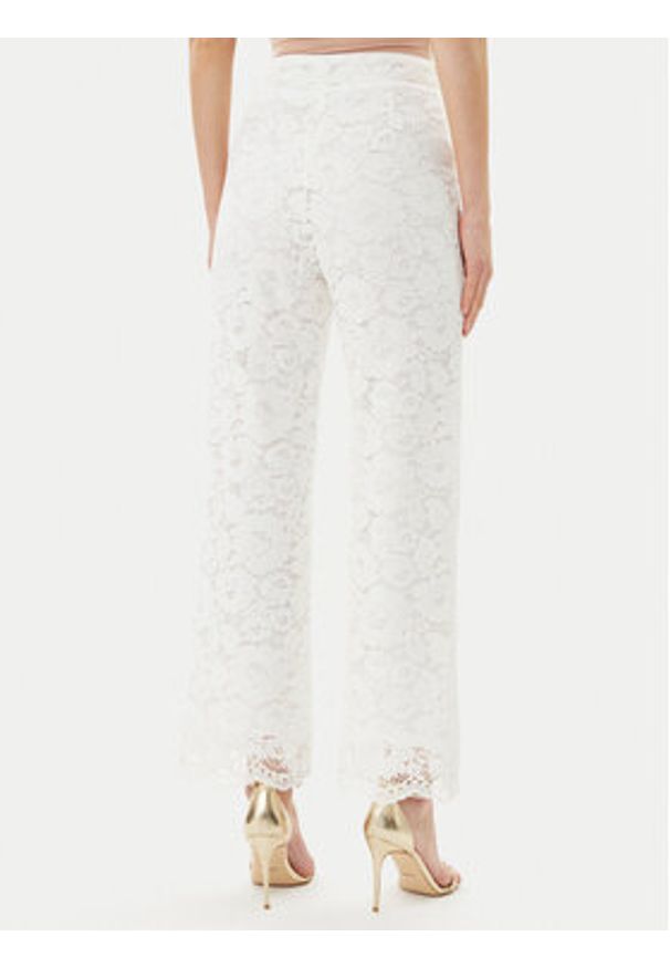 Artigli Spodnie materiałowe ACPA000739 Biały Regular Fit. Kolor: biały. Materiał: bawełna