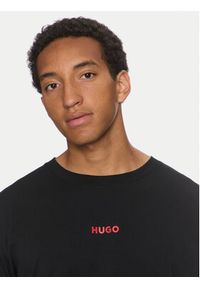 Hugo Longsleeve 50522302 Czarny Regular Fit. Kolor: czarny. Materiał: bawełna. Długość rękawa: długi rękaw #5