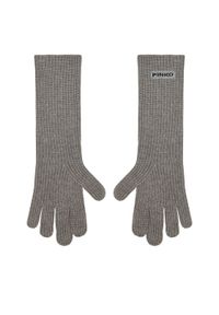Pinko - PINKO Rękawiczki Damskie Grecia 105997 A2Z4 Szary. Kolor: szary. Materiał: wiskoza #1