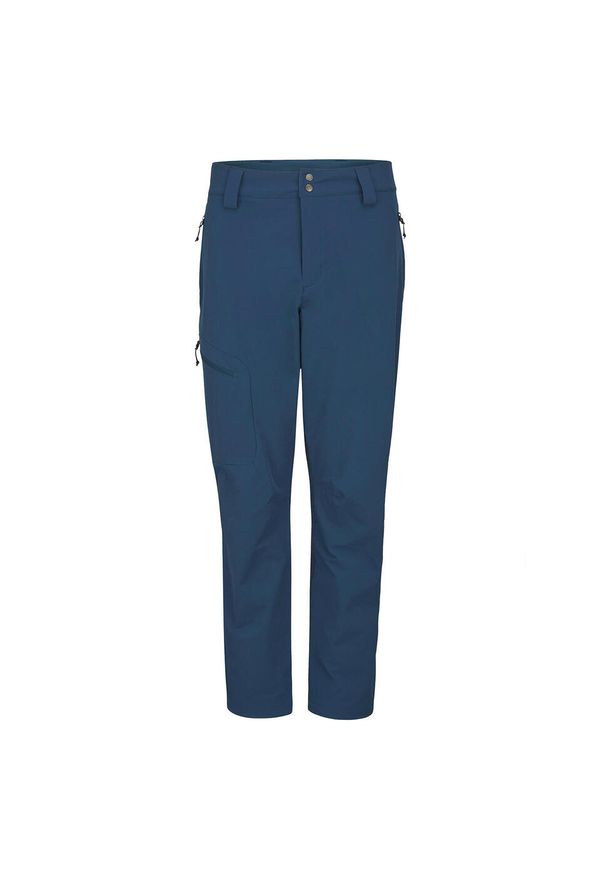 Spodnie softshellowe damskie Rab Women's Incline Pants. Kolor: niebieski. Sport: turystyka piesza