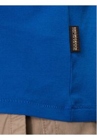Napapijri T-Shirt S-Gras NP0A4HQN Niebieski Regular Fit. Kolor: niebieski. Materiał: bawełna #5