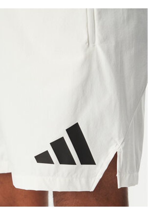 Adidas - adidas Szorty sportowe Z.N.E. KD8489 Biały Regular Fit. Kolor: biały. Materiał: syntetyk. Styl: sportowy