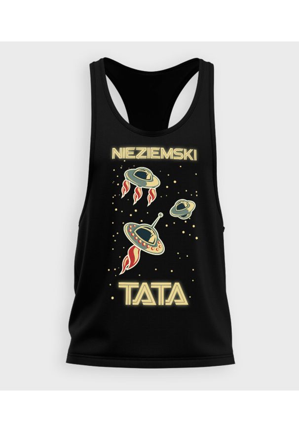 MegaKoszulki - Tank top męski muscle Nieziemski tata