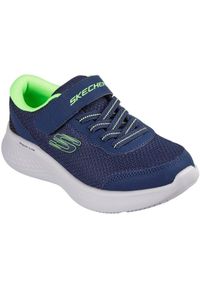 skechers - Adidasy Skechers Skech-lite Pro - Sprint Surge, Dzieci. Kolor: niebieski. Materiał: materiał. Model: Skechers Sport. Sport: bieganie