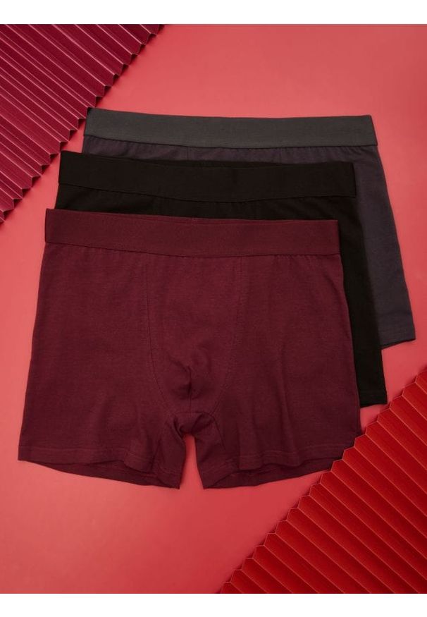 Sinsay - Bokserki Classic 3 pack - wielobarwny