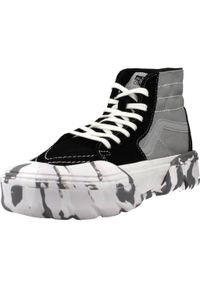 Tenisówki Vans Model Ua Sk8-hi Kolor Szary. Kolor: czarny, szary, wielokolorowy. Materiał: tkanina