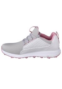 skechers - Skechers Go Golf Max Mojo, damskie buty do golfa, Białe. Kolor: biały, wielokolorowy, szary. Materiał: tkanina. Sport: golf