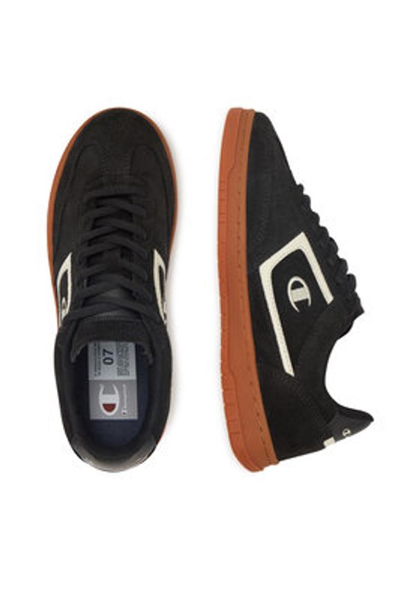Champion Sneakersy CL78 S S11759-KK006 Czarny. Kolor: czarny. Materiał: zamsz, skóra