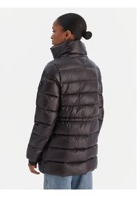 TOMMY HILFIGER - Tommy Hilfiger Kurtka puchowa Gloss WW0WW47355 Czarny Regular Fit. Kolor: czarny. Materiał: syntetyk #4