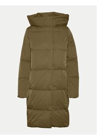 Vero Moda Płaszcz zimowy Stella 10300030 Zielony Loose Fit. Kolor: zielony. Materiał: syntetyk. Sezon: zima #5