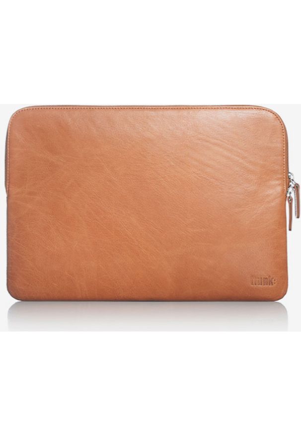 Etui Trunk MacBook Leather Sleeve 13" Brązowy. Kolor: brązowy